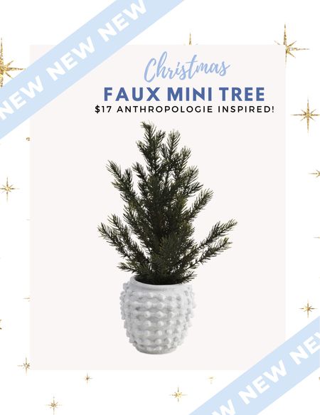 Plus JUST ADDED ONLINE!! This cute table top faux tree in everyone’s favorite Anthropologie inspired Minka pot! Snag it for under $20!! 🙌🏻

#LTKhome #LTKfindsunder50 #LTKHoliday