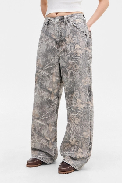 BDG Washed Camo Trouser Pant | Urban Outfitters (US and RoW)