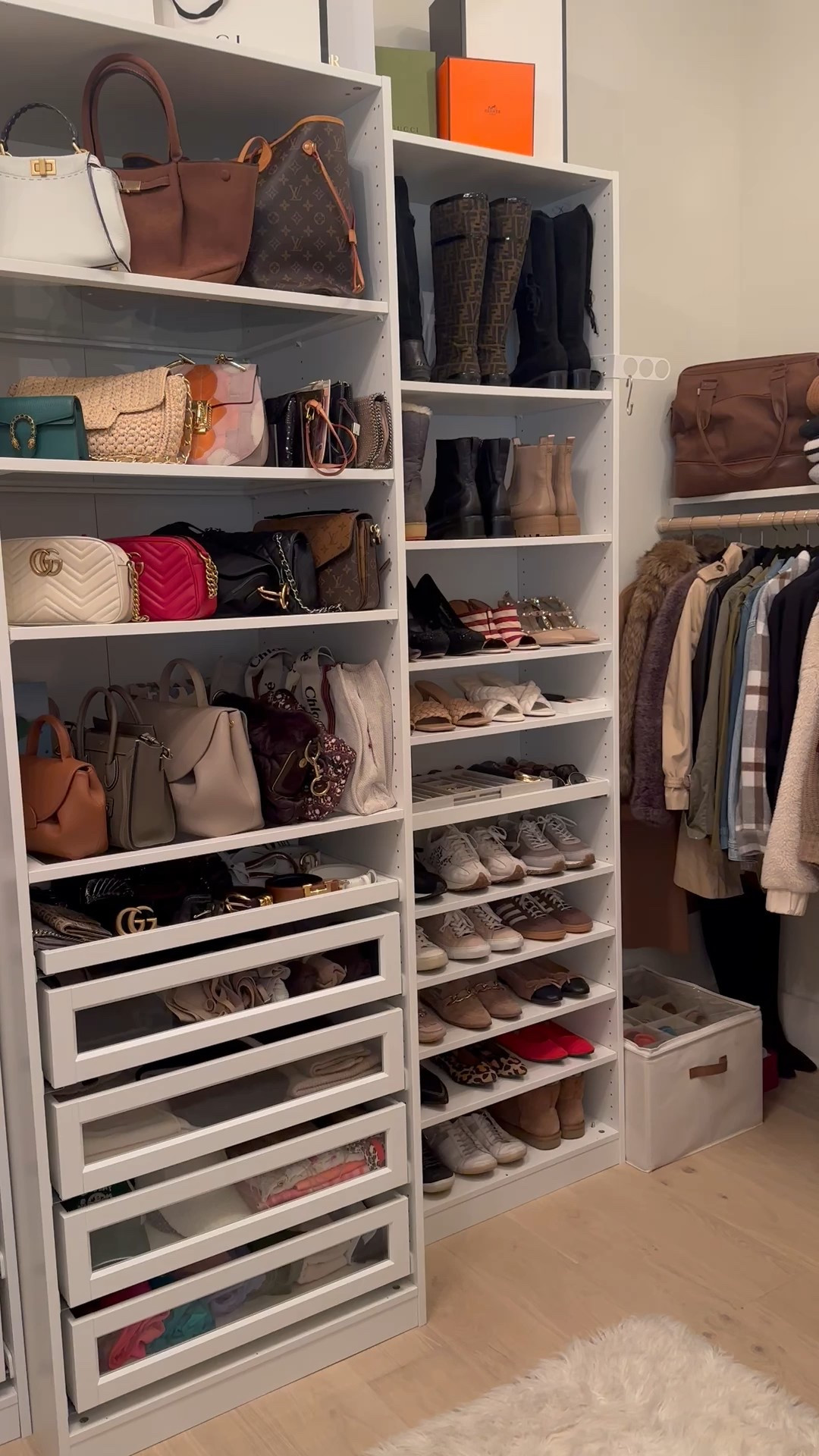 So I did some organizing today, which I love…I think it’s time for a closet switch over, I love neutrals and cozy knits but I’m over it at this point and can’t wait to add some fun spring pieces, more color and prints! I’ll try to post it tomorrow as soon as I’m done! 💗 

#OCDorganizer #home #closet #wardrobeswitchover #fallwinter #springsummer #minimalist #organizingessentials #homedecor #organize #closetspace #springrefresh #storage #baskets 

#LTKSpringSale #LTKHome #LTKSeasonal