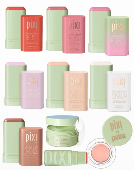 Pixi makeup! Love love the blush stick!!