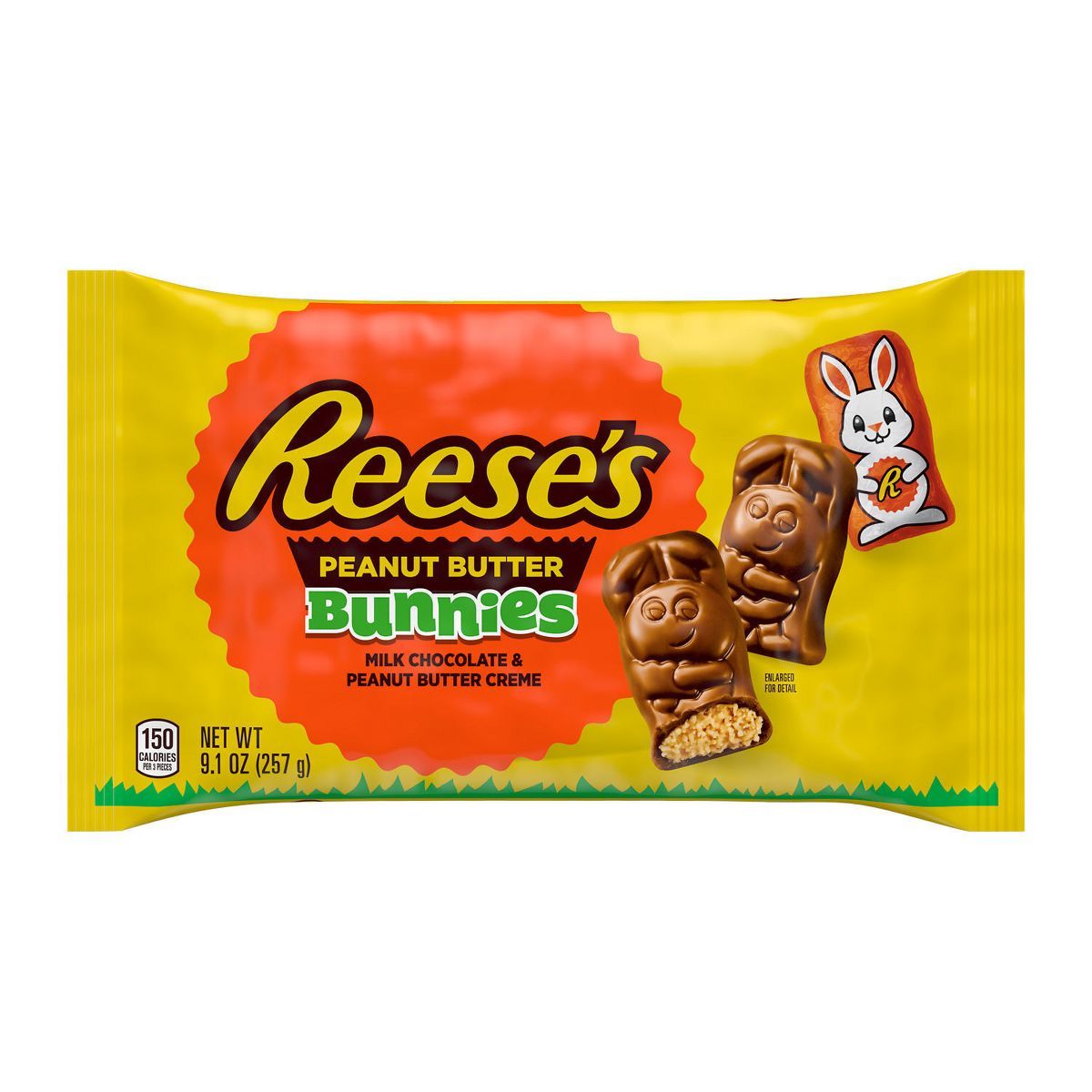 Reese's Milk Chocolate Peanut Butter Crème Bunnies Easter Candy - 9.1oz | Target
