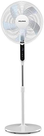 PELONIS DC Motor Ultra Quiet Pedestal Sleeping &Baby, High Energy Efficiency Standing Fan Speed, ... | Amazon (US)