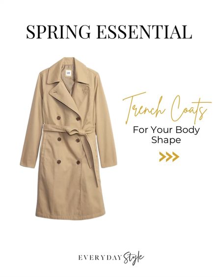 Trench coats are a classic Spring Wardrobe Essential that makes every outfit look more polished.

We want to make it easy for you to find the clothes you feel best in! 

To see the full post head over to @everydaystylewithjen on Instagram.

#LTKSeasonal #LTKstyletip #LTKover40