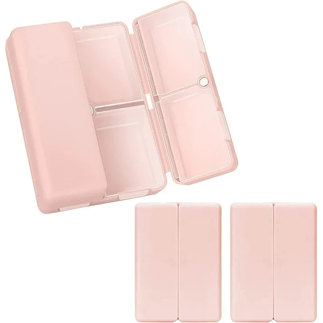 LZLINGMEI Daily Pill Organizer, 7 Compartments Portable Pill Case Travel Pill Organizer,Pill Box ... | Walmart (US)