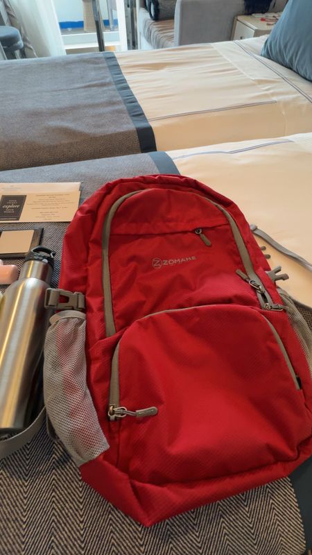 Great lightweight backpack- water resistant and holds a lot 

#LTKtravel #LTKActive #LTKover40