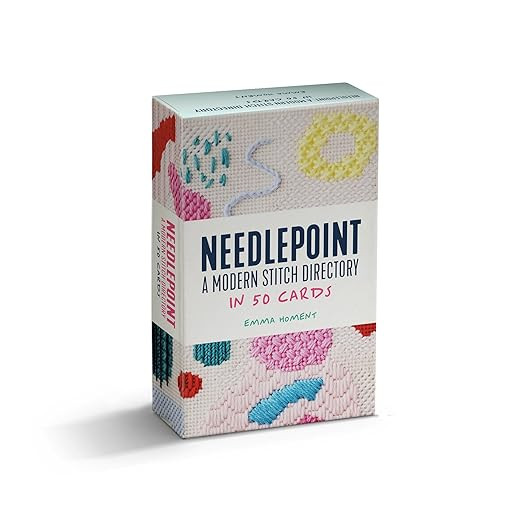 Needlepoint: A Modern Stitch Directory Card Deck: 50 creative stitches and techniques for tapestr... | Amazon (US)