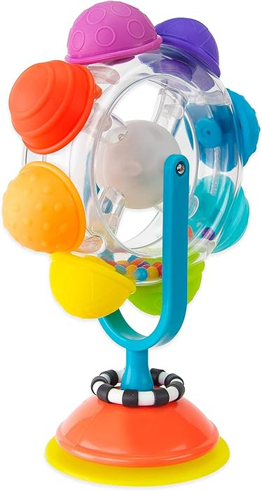 Sassy Rainbow Wheel High Tray Toy, Age 6+ Months | Amazon (US)