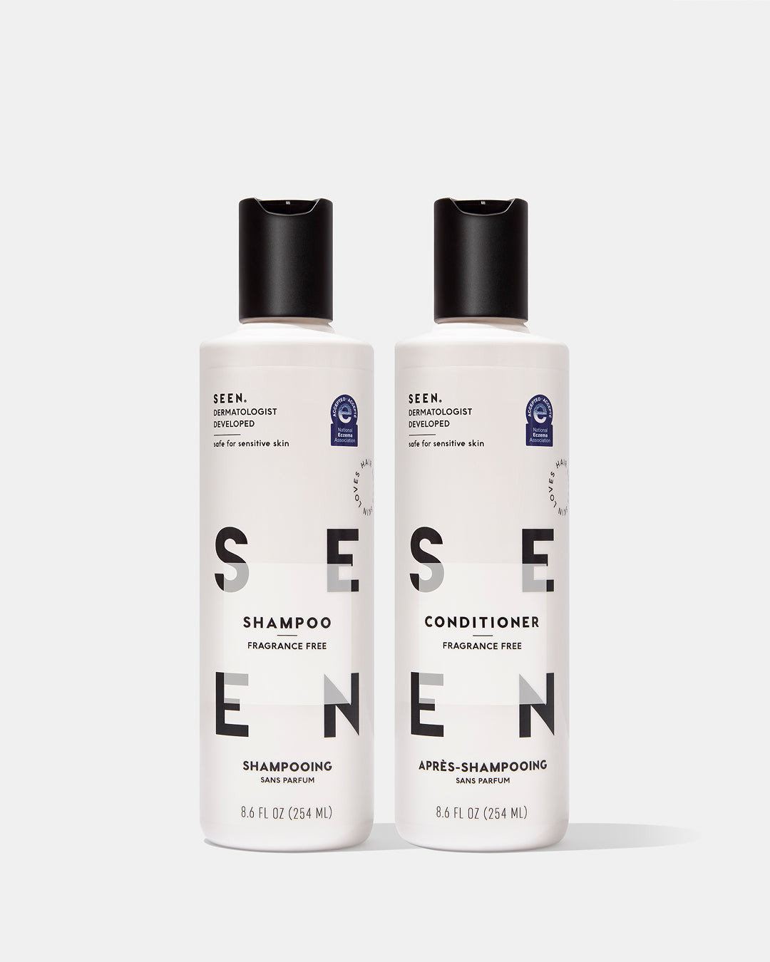 Fragrance Free Unscented Shampoo & Conditioner Bundle - SEEN | SEEN Hair Care