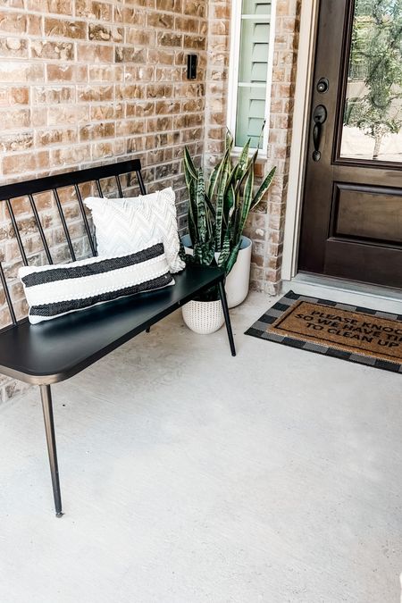 Summertime porch fresh! The bench is currently on sale at Target for 30% off!
#targetfind #targetsale

#LTKstyletip #LTKunder100 #LTKhome