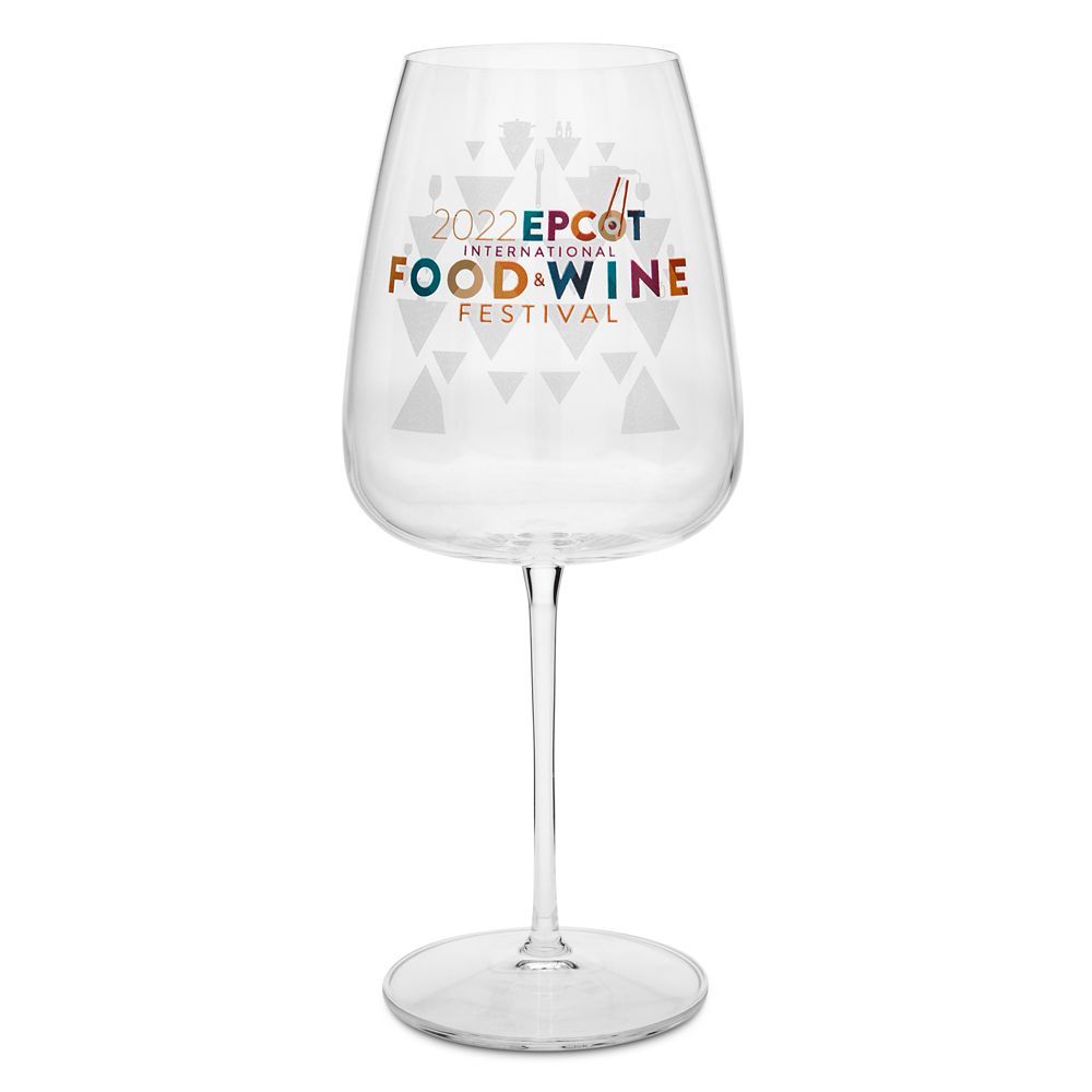 EPCOT International Food & Wine Festival 2022 Stemmed Glass | Disney Store