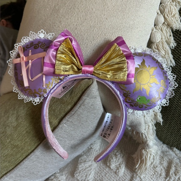 Disney Parks Rapunzel Minnie Ear Headband | Poshmark