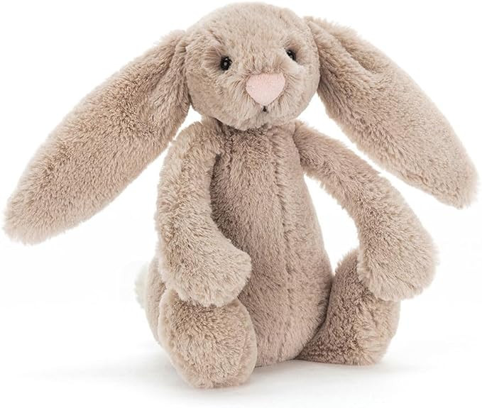 Jellycat Bashful Beige Bunny Stuffed Animal, Small, 7 inches | Amazon (US)