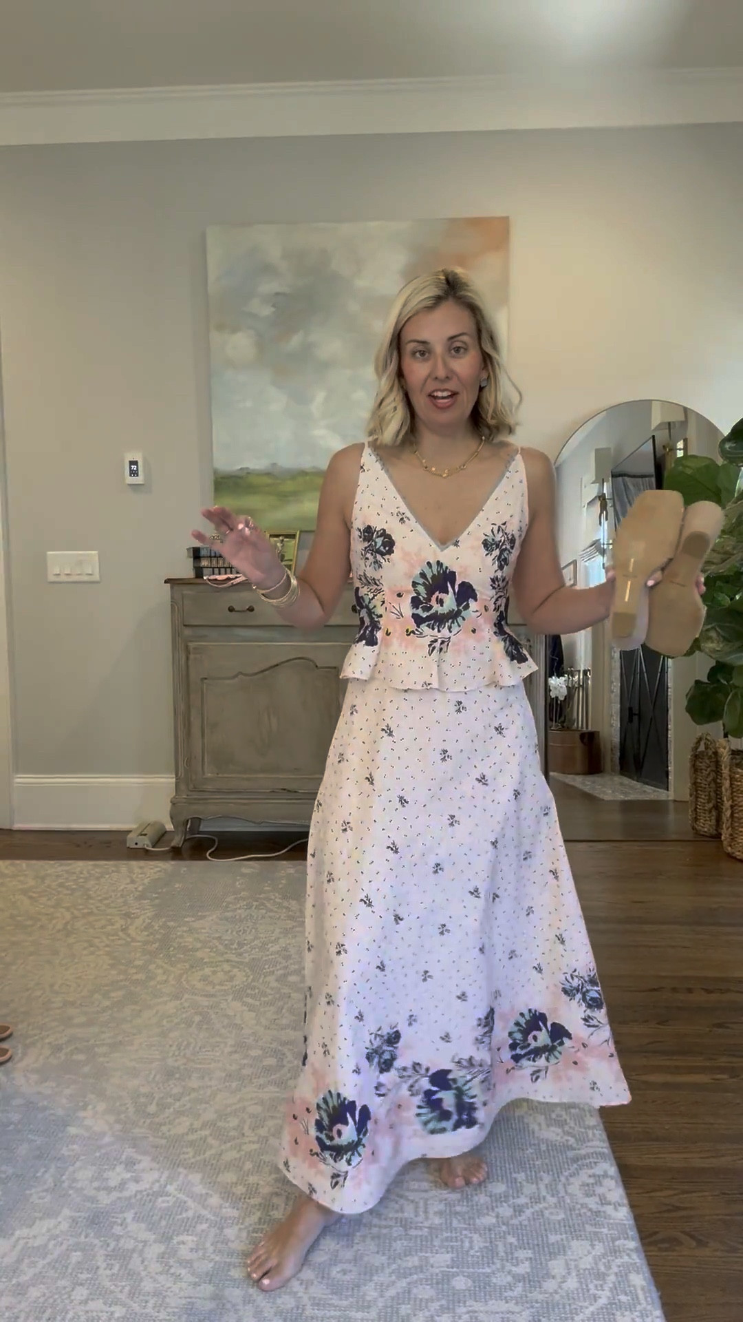 Oh my word…..Cleobella is killing it!! This one is a work of art. I’m in xs and 8 heel tts. 
*Use mixandmatch15 at Cleobella 
*Use Catherine20 at A +B
*Use MIXANDMATCH at Colores Collective

#LTKSeasonal #LTKmomlife #LTKdayinmylife