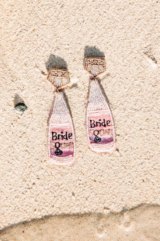 Bride and Bubbles Pink Earrings | The Mint Julep Boutique