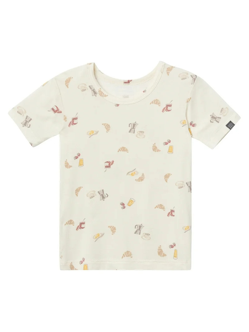 Modern Moments by Gerber Toddler Neutral Super Soft Tight Fitting Pajama Set, 2-Piece, Sizes 12 M... | Walmart (US)