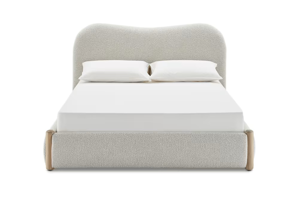 Rochelle Performance Bouclé Bed | Castlery | Castlery US