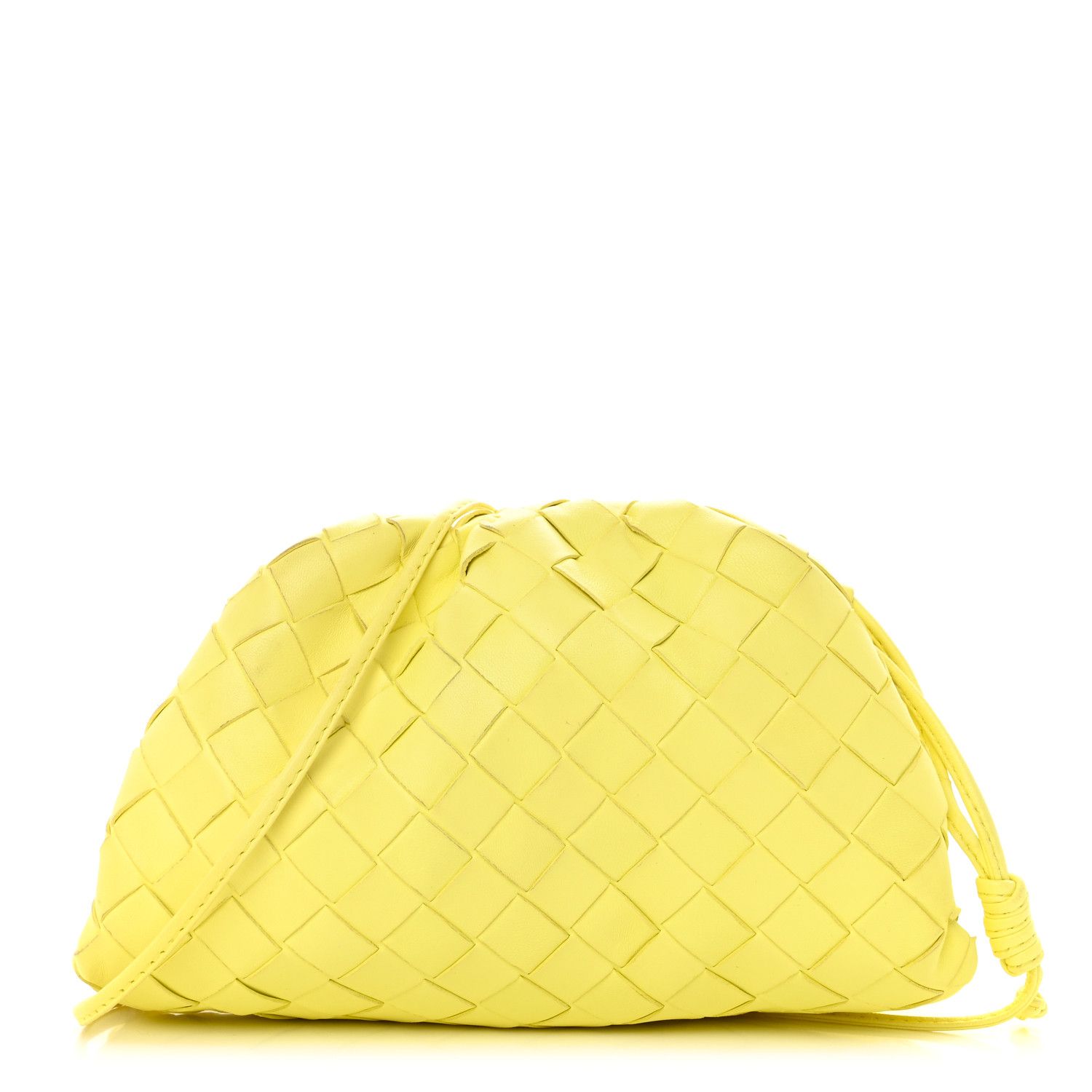 Nappa Intrecciato The Mini Pouch Buttercup | FASHIONPHILE (US)