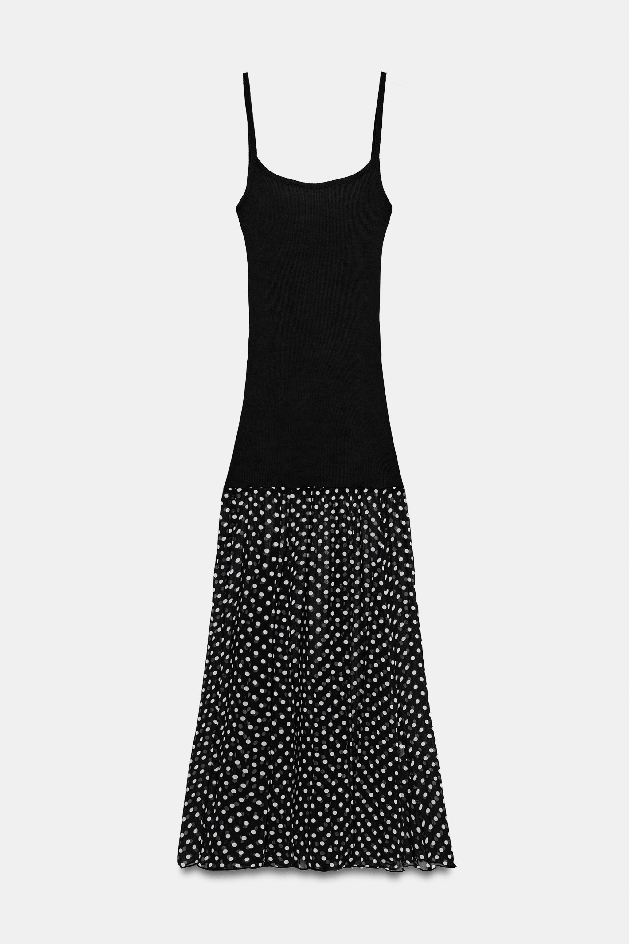 POLKA DOT COMBINATION DRESS | Zara US