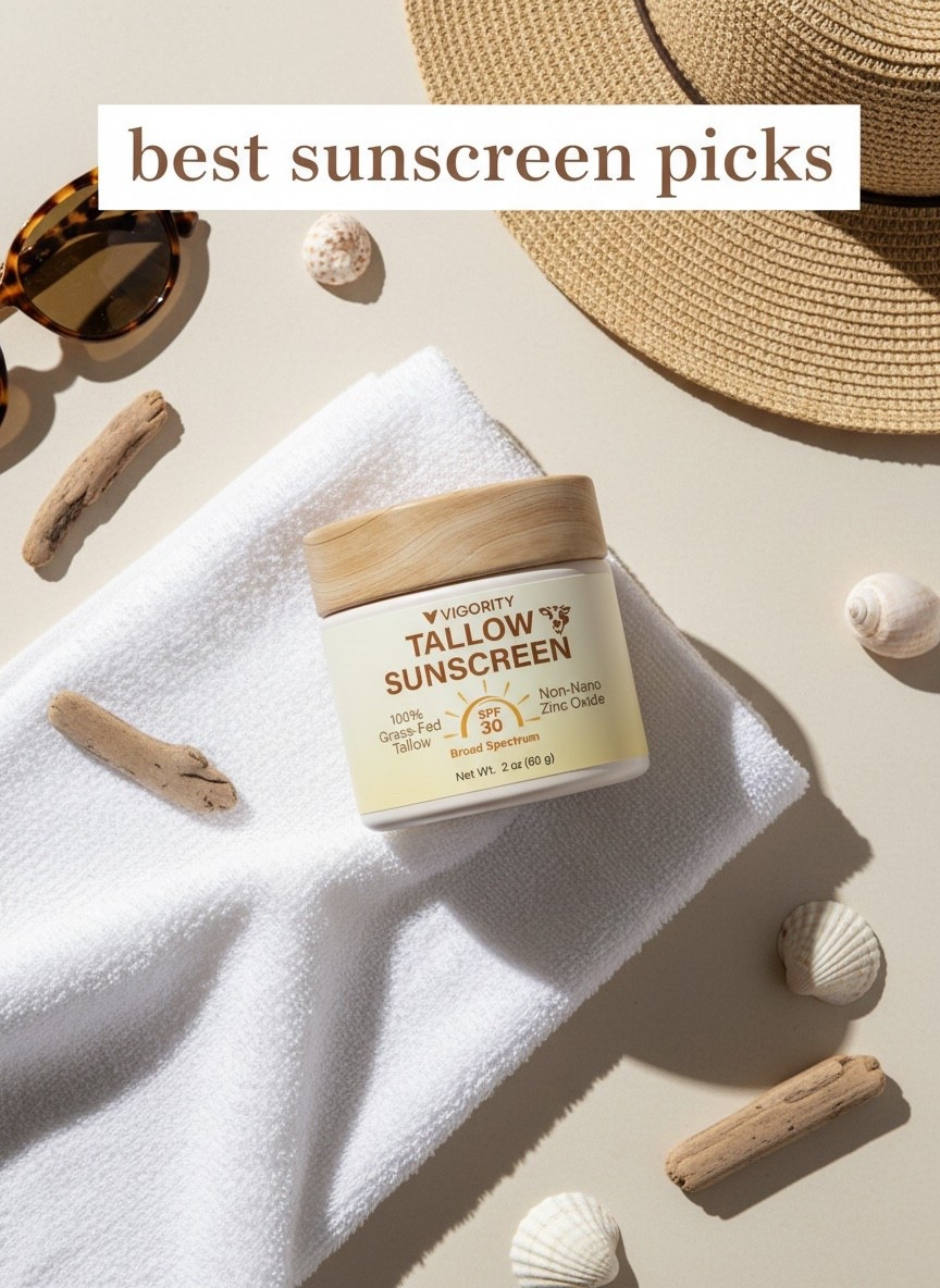 best sunscreen picks ☀️ this tallow-based sunscreen has been such a good find lately—super moisturizing, blends in better than most mineral SPFs, and doesn’t leave that heavy white cast 🙌 perfect for everyday wear, especially if your skin leans dry or sensitive

linked in my LTK 🤍

#ltkbeauty #sunscreenfinds #mineralspf #skincarefavorites #summeressentials