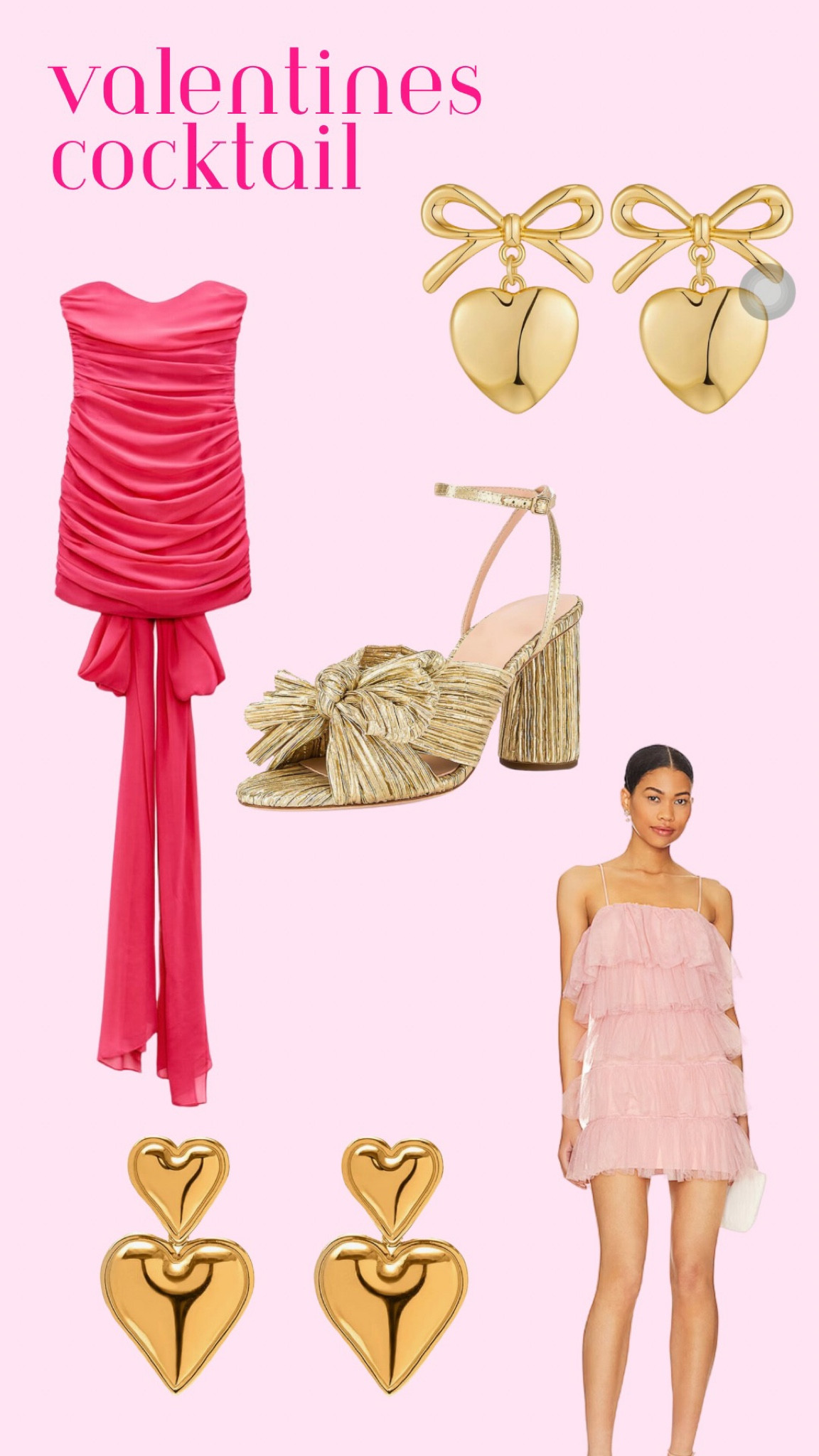 Valentines Cocktail Inspo! The dress on the left is zara (can’t link on here) 

#LTKstyletip #LTKfindsunder100