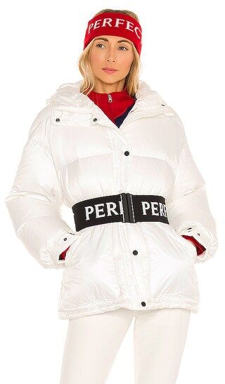 Over Size Parka II in Snow White & Black | Revolve Clothing (Global)