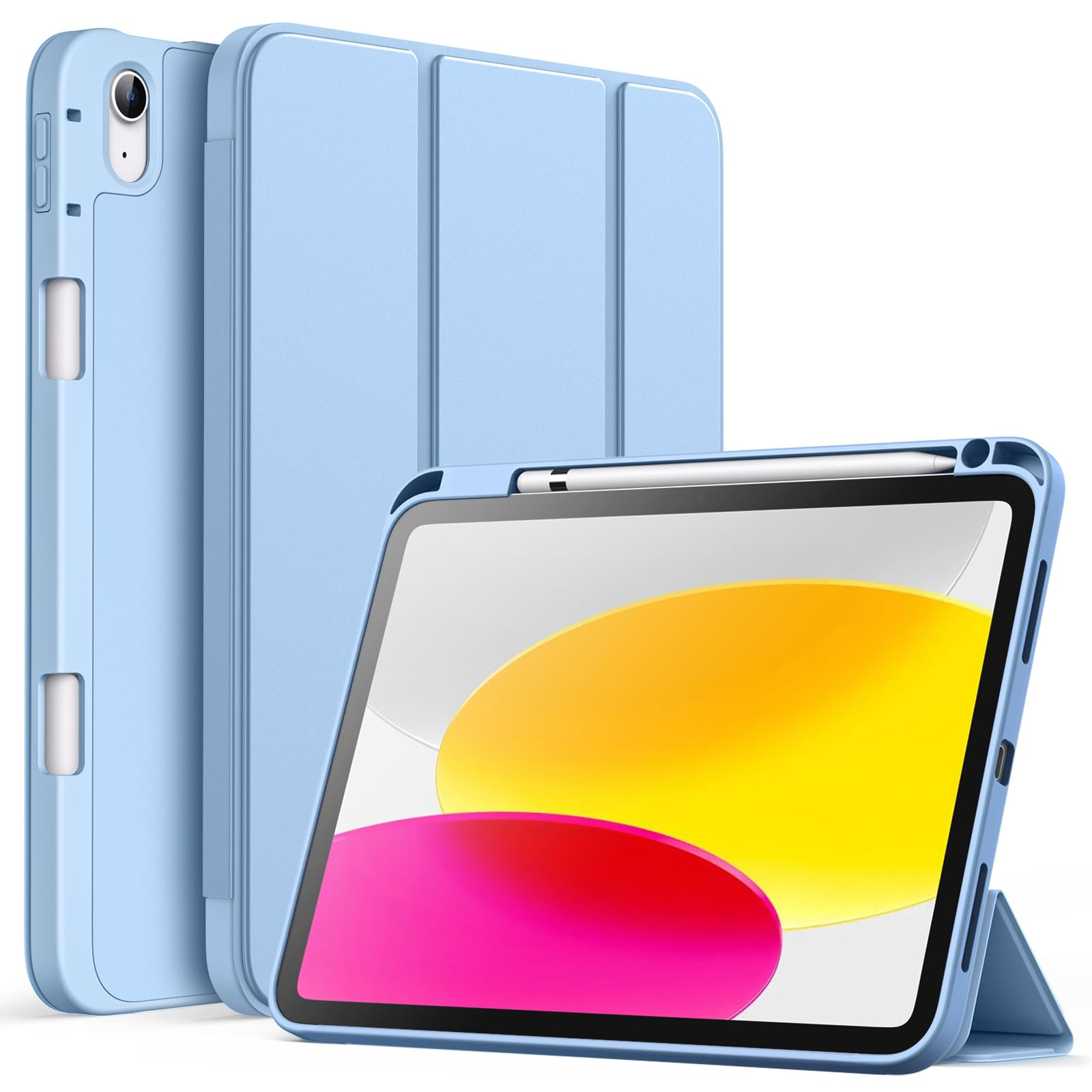 JETech Case for iPad 10 (10.9-Inch, 2022 Model, 10th Generation) with Pencil Holder, Slim Tablet ... | Amazon (CA)