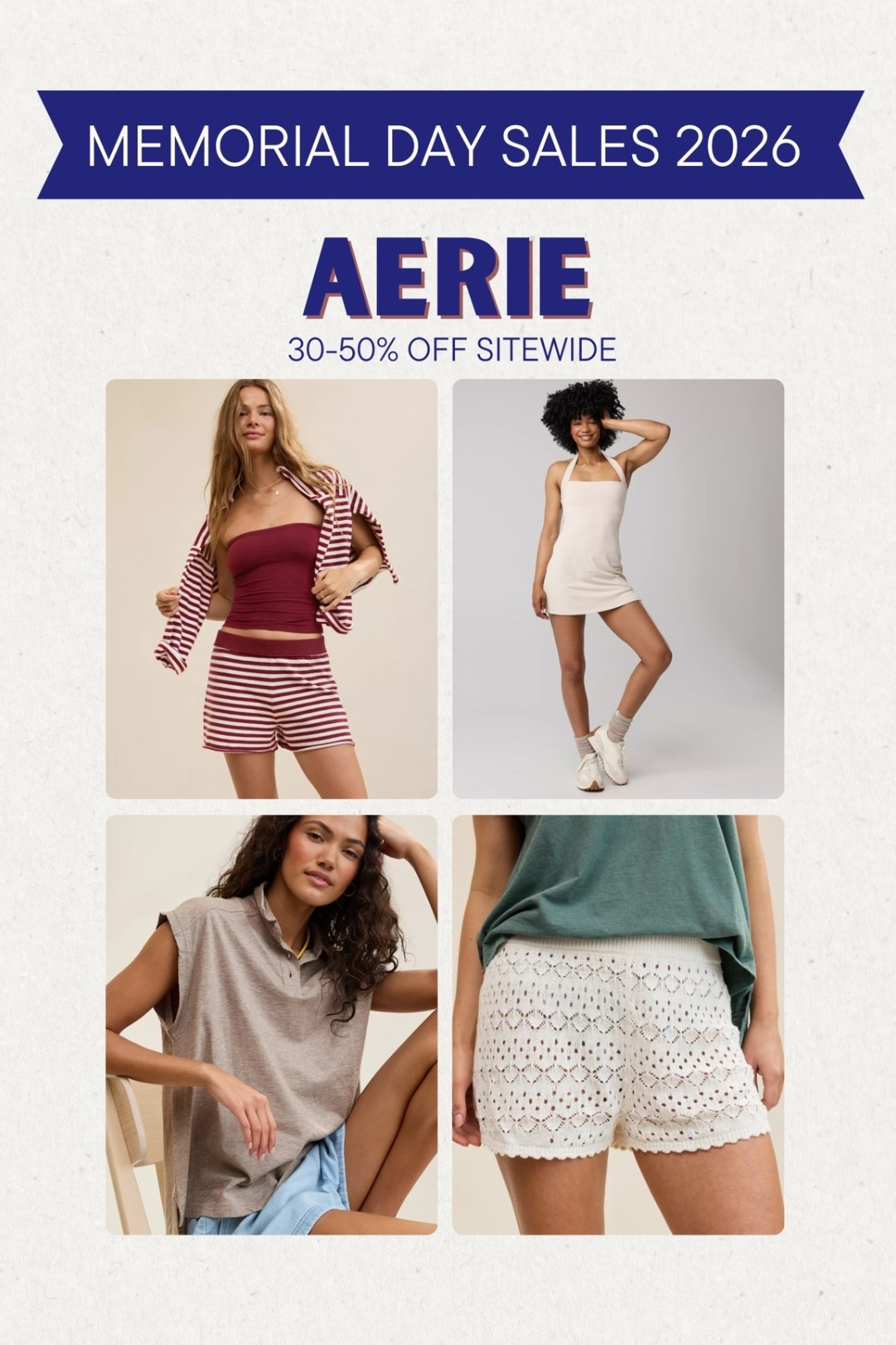 [5/21/26] @Aerie is currently 30-50% off sitewide | linking favorites and currently wearing size s/m in most styles at 24 weeks pregnant

#LTKSaleAlert #LTKPetite #LTKBump