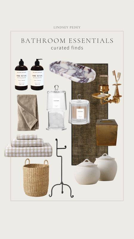 Bathroom essentials: curated favorites 



Bathroom essentials , bathroom styling , Wayfair sale , amber interiors , shoppe amber interiors , Amazon home , Amazon finds , found it on Amazon , connected goods , ruggable , runner rug , vintage rug , hand soap , marble tray , gingham , Target home , Target finds , casaluna , hearth and hand , magnolia , canisters 

#LTKhome #LTKfindsunder50 #LTKstyletip