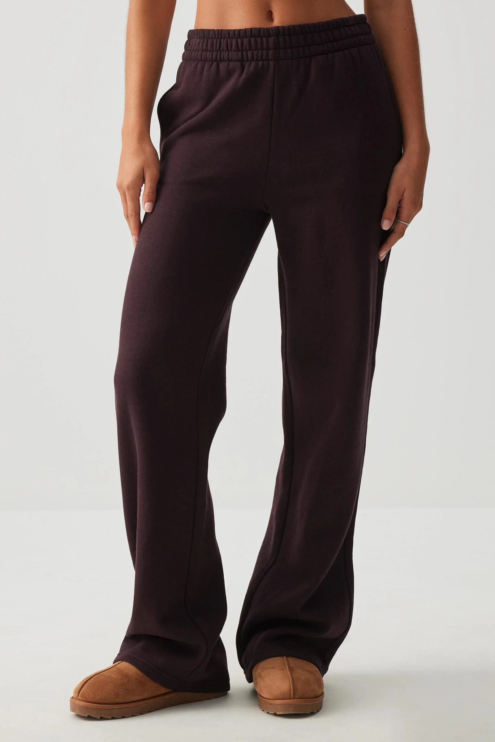 MADESOFT Fleece Straight Leg Sweatpants | Ardene