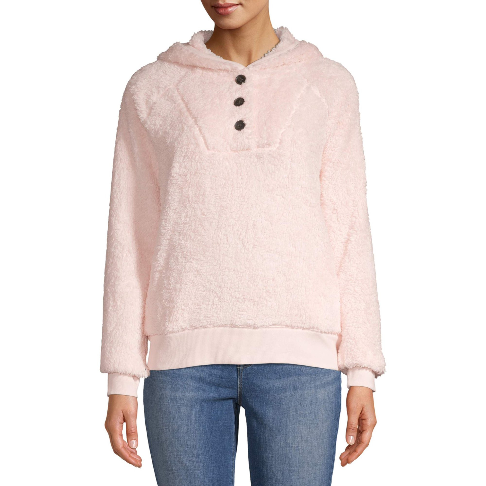 Women's Sherpa Pullover | Walmart (US)