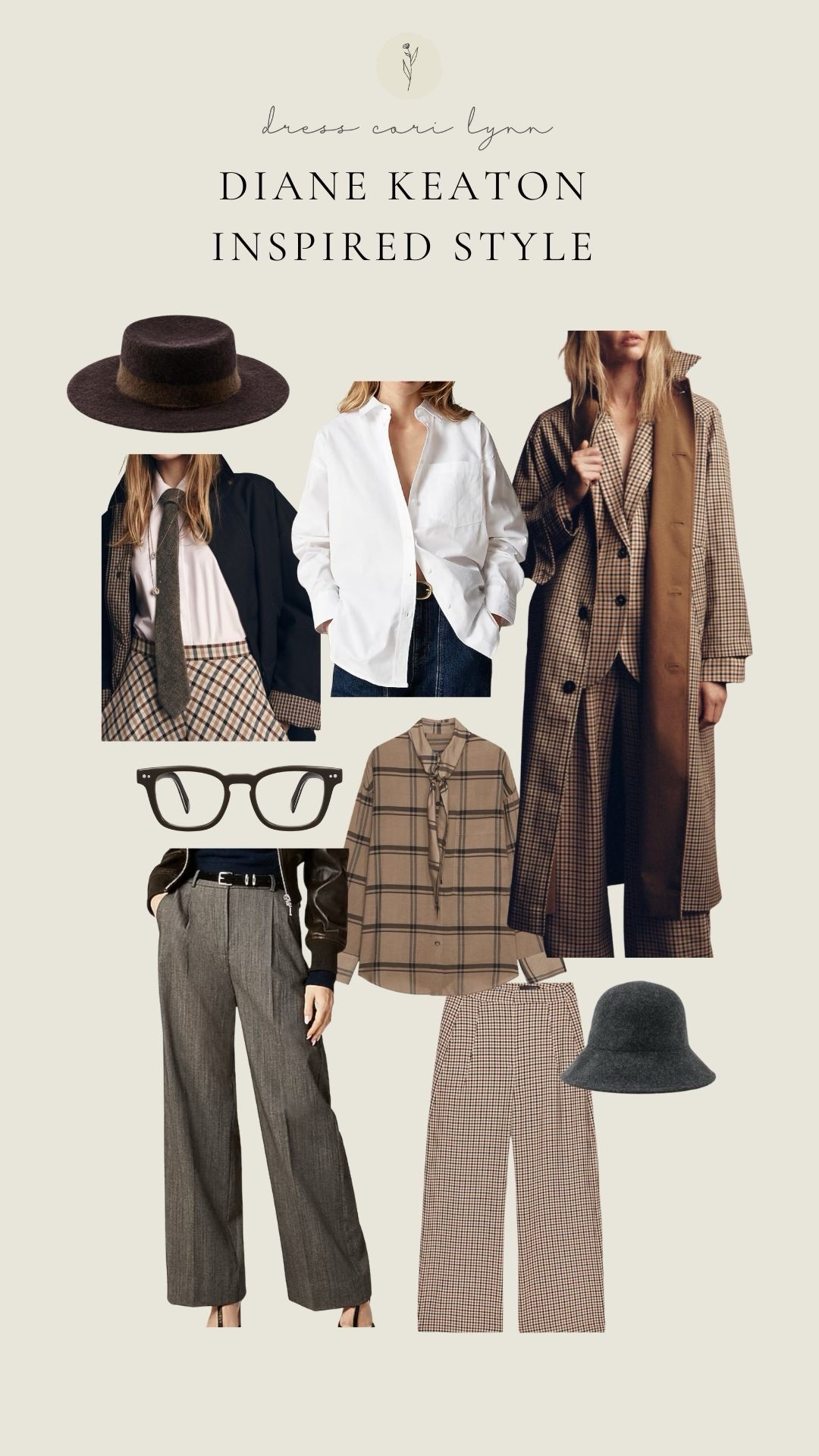 Diane Keaton inspired style. 🫶🏼