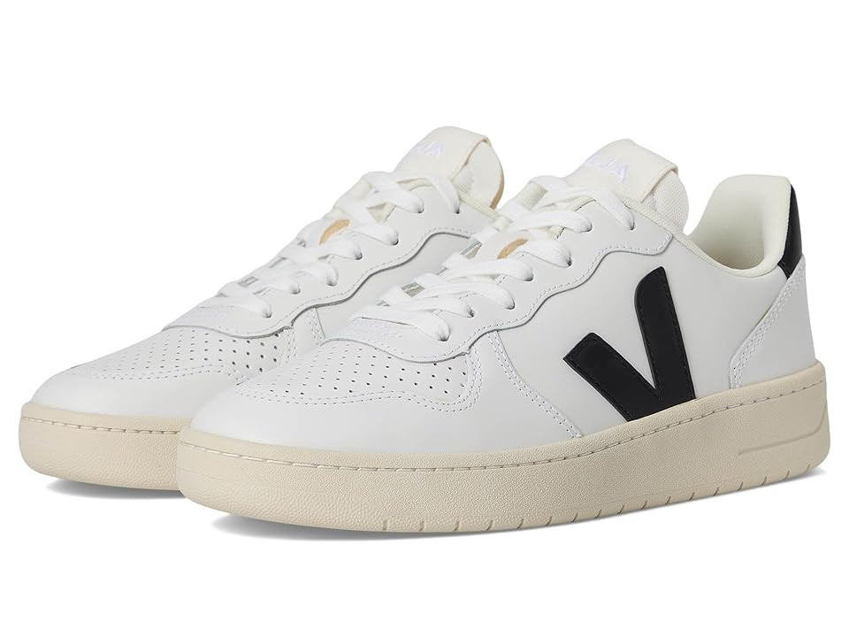 VEJA V-10 Prime Women's Shoes Extra White Black: EU 42.5 (US Women's 11.5) M | Zappos.com