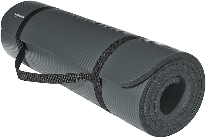 AmazonBasics 1/2-Inch Extra Thick Exercise Mat | Amazon (US)