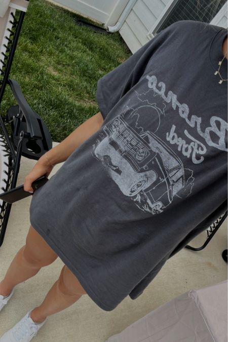 Oversized graphic bronco tee / casual summer outfit 

#LTKSeasonal #LTKfamily #LTKstyletip