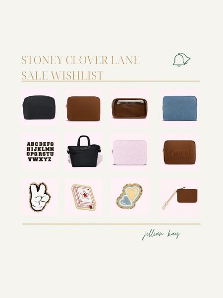 My wishlist for the 25% off site wide Stoney Clover Lane sale! 🛒💗

I’ve been wanting a large pouch foreverrr and I’ve also been interested in a tote! 

Ig: @jkyinthesky & @jillianybarra

#stoneyclover #stoneycloverlane #scl #stoneycloversale #disneystyle #disneyblogger #styleblogger #neutralstyle #trendystyle #christmasgift#organization 

#LTKtravel #LTKsalealert #LTKitbag