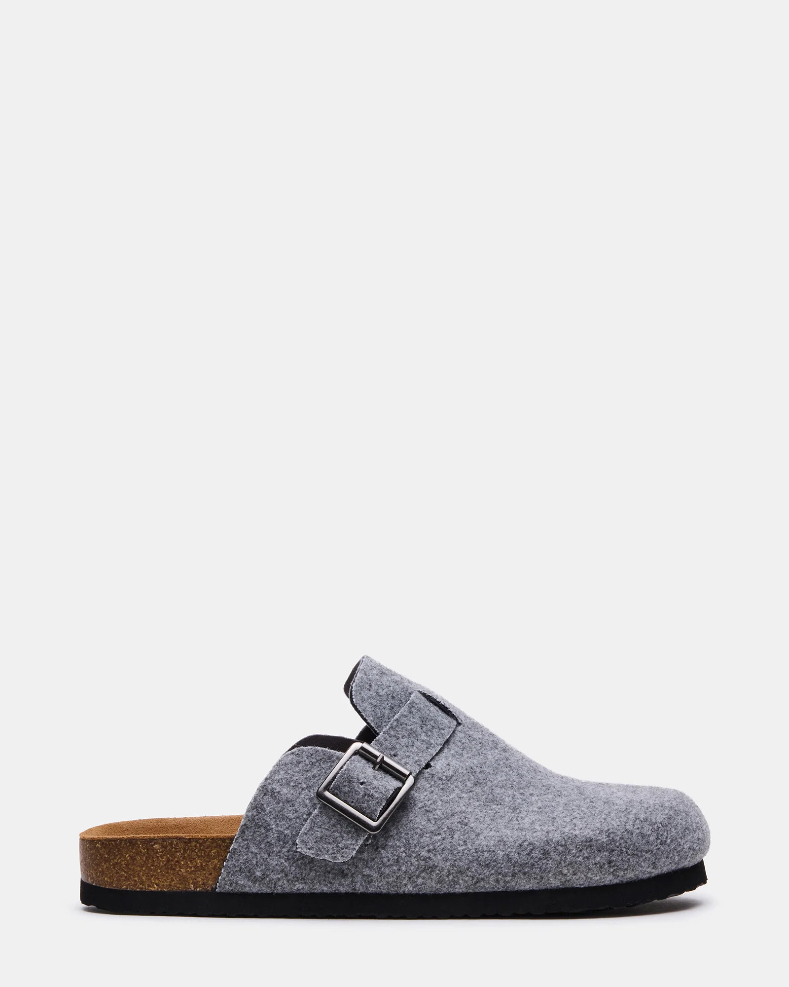 WILDERR Grey Flannel Slip-On Men's Casual Clog | Steve Madden (US)