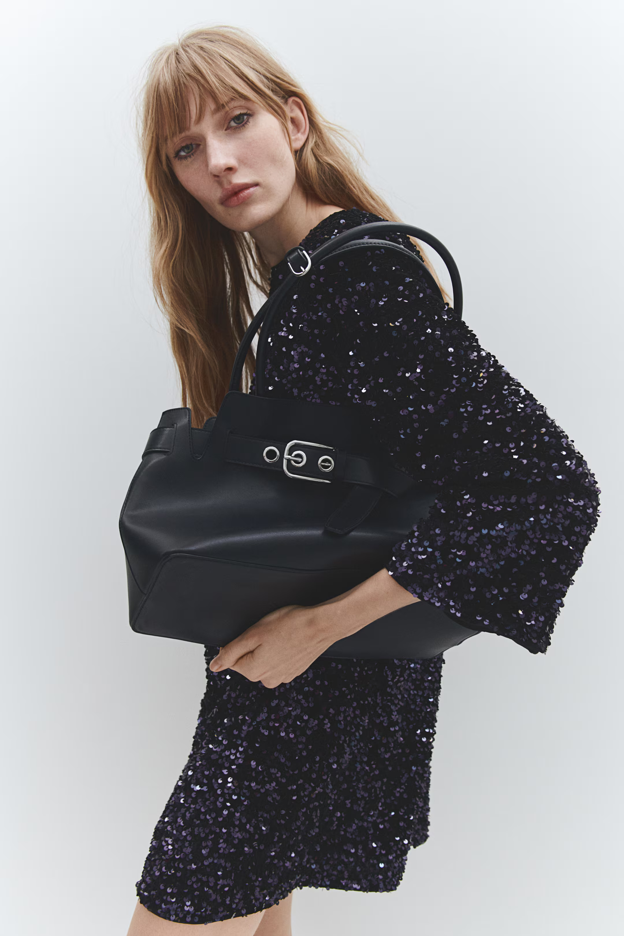 Strap-Detail Tote Bag | H&M (US + CA)