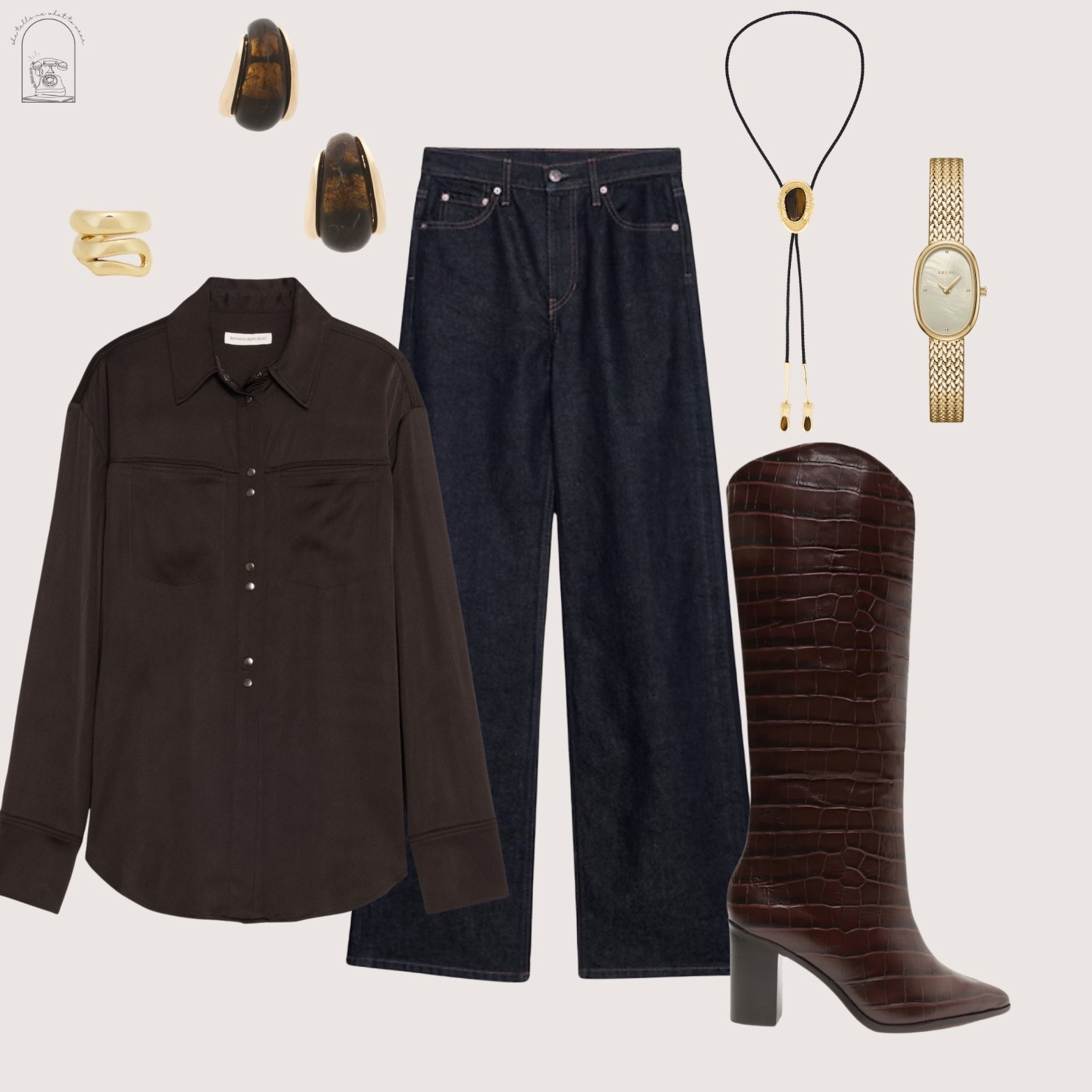 the most perfect chocolate brown boot + an outfit that gives them some more personality! 🤎 

#LTKSeasonal #LTKMidsize #LTKFindsUnder100