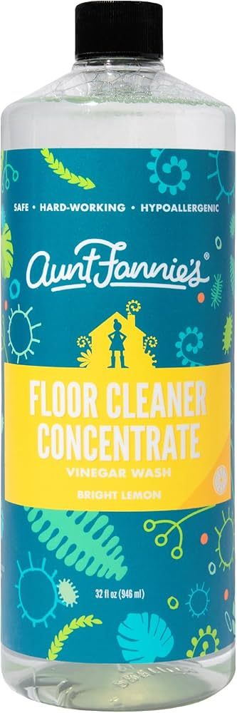 Aunt Fannie's Ultra Concentrated Floor Cleaner Vinegar Wash, Multi-Surface Floor Cleaner For Mopp... | Amazon (US)