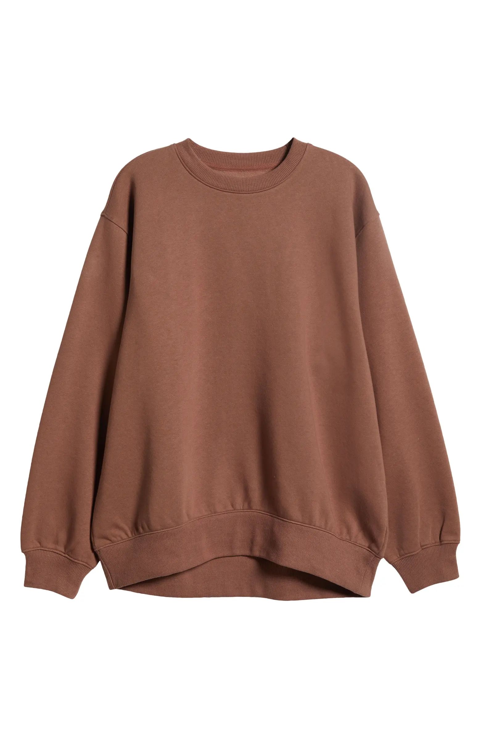 Oversize Crewneck Sweatshirt | Nordstrom