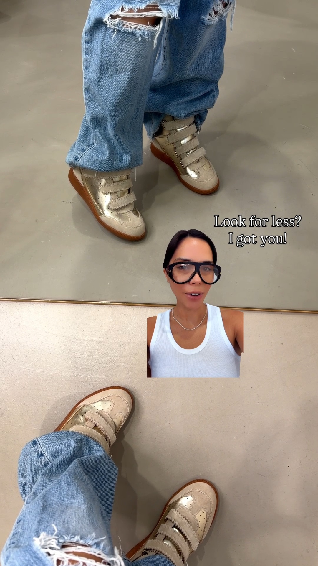 Look for less, I got you! Wedge sneakers are back and I found a more affordable option to the designer Isabel Marant sneakers for you! 

#LTKStyleTip #LTKShoeCrush #LTKFindsUnder50