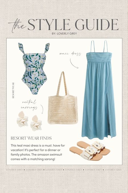 Resort wear finds I’m loving! The Amazon swimsuit comes with a matching sarong! 

Loverly Grey, resort wear outfit

#LTKSeasonal #LTKswim #LTKstyletip