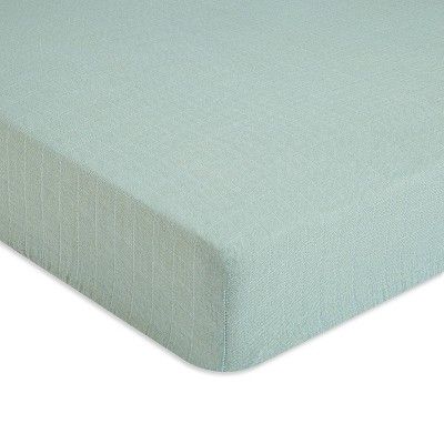 Crane Baby Cotton Muslin Fitted Crib Sheet | Target