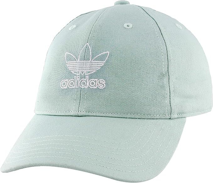 adidas Originals Women's Metal Logo Relaxed Fit Strapback Cap | Amazon (US)