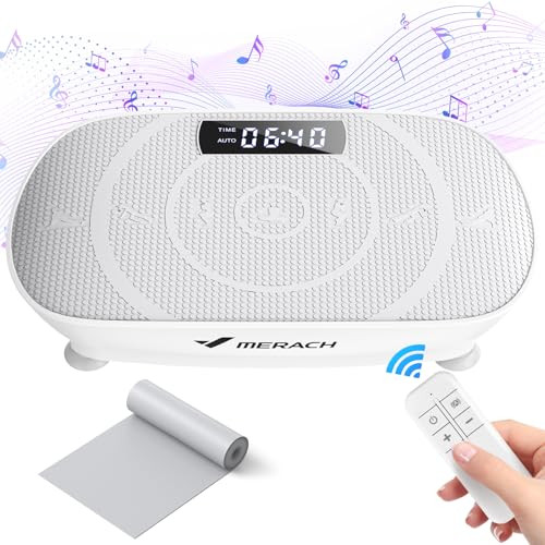 MERACH Vibration Plate Exercise Machine, Whole Body Workout Equipment for Women, Bluetooth and Si... | Amazon (US)