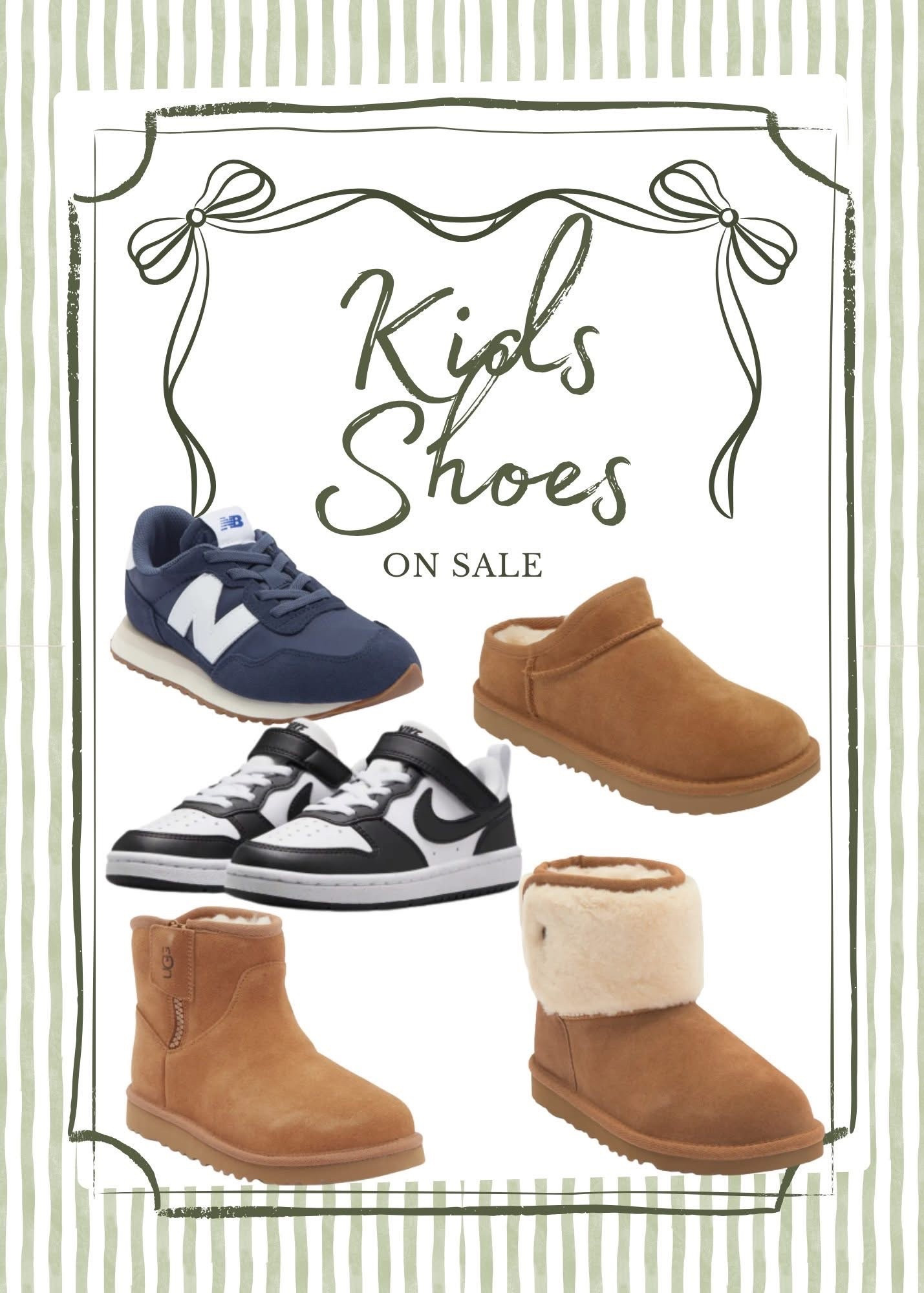 Kid's shoes on SALE at the Rack!! Nikes, New Balance (Ollie's favorite sneakers!! So comfy!) and Uggs for littles!! 

#LTKKids #LTKSaleAlert #LTKCyberWeek