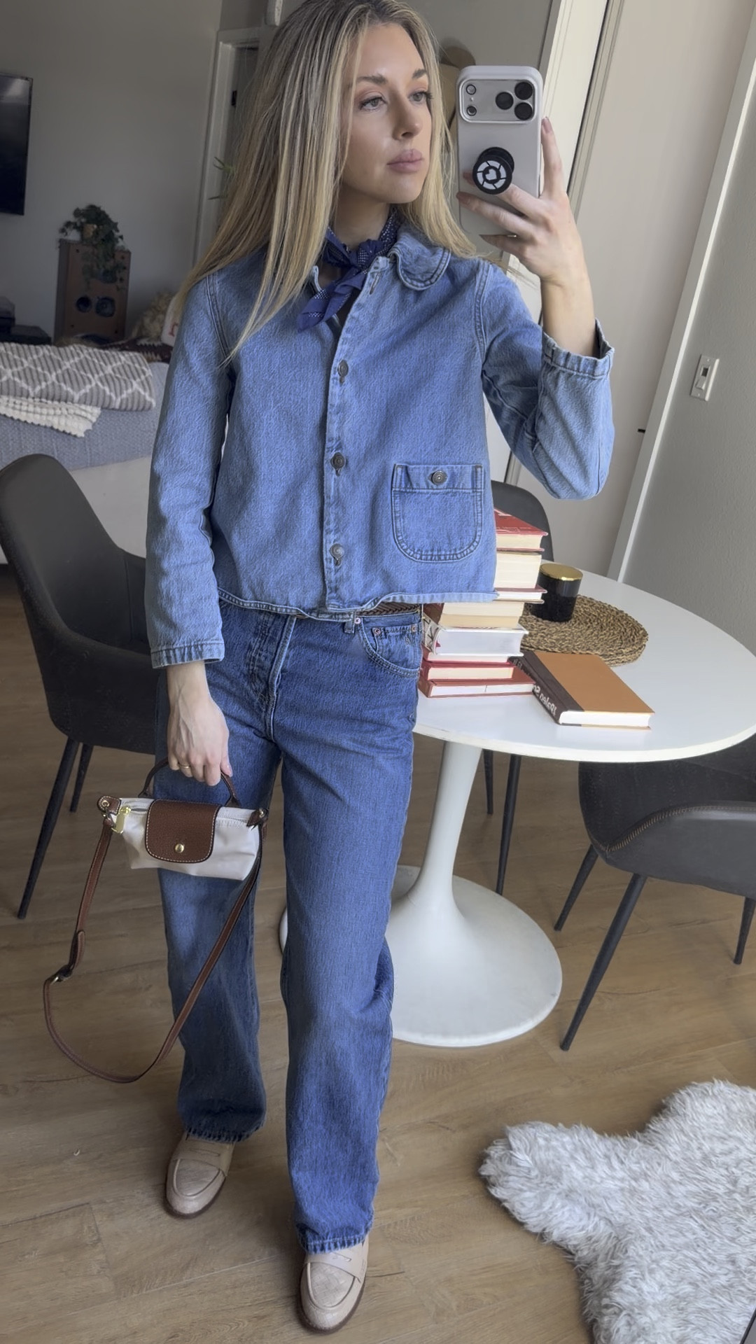 Denim on denim will always have my heart 🤍
An easy outfit formula that somehow always looks polished. Sharing all the pieces if you want to recreate this look.

#LTKootd