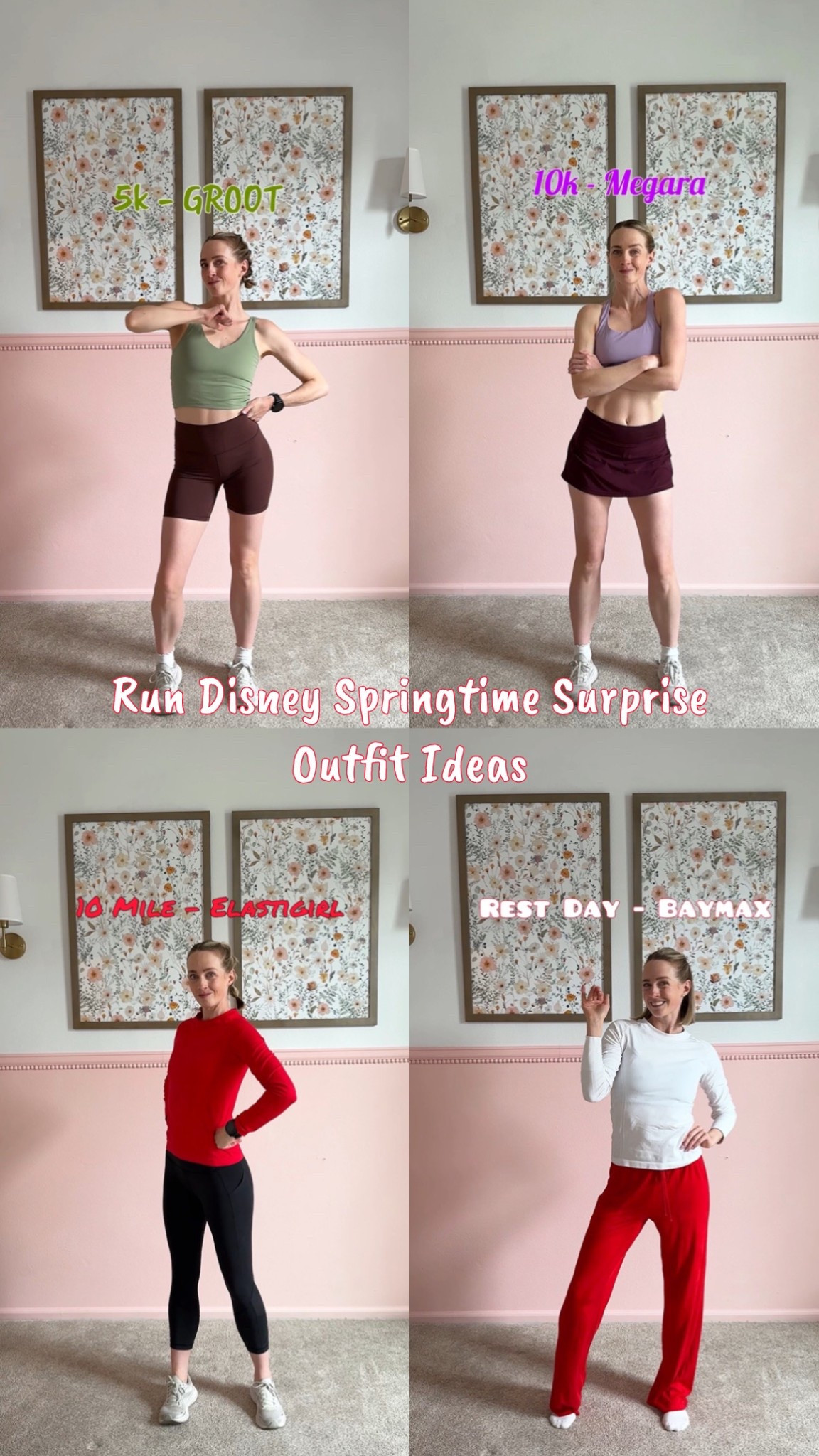 runDisney Springtime Surprise themed running outfits! 🌿💜⚡️

#LTKFindsUnder50 #LTKActive #LTKTravel