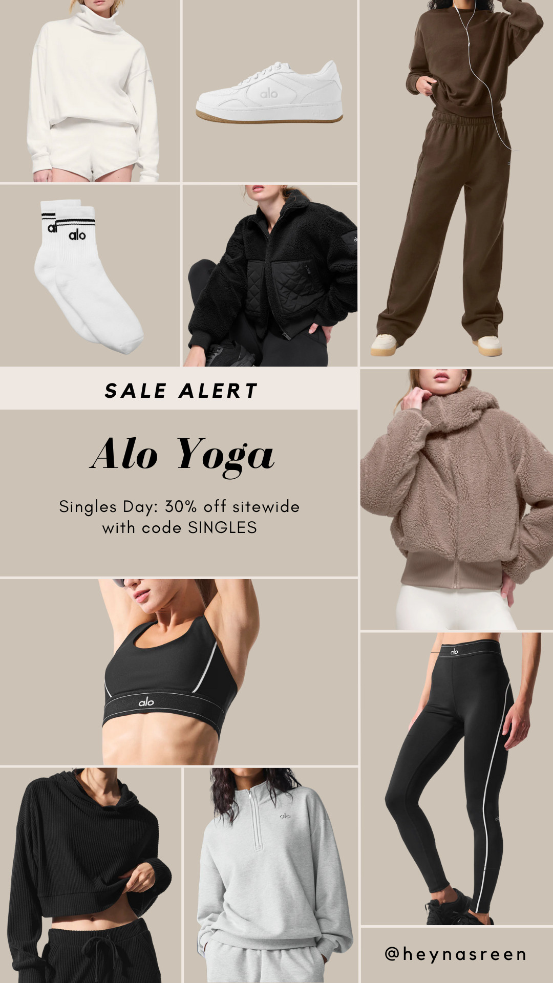 Get 30% off at Alo with code SINGLES! This is such a great sale and I love all their outerwear and loungewear options for cooler weather. 

 

#LTKfitnessgoals #LTKActive #LTKSaleAlert
