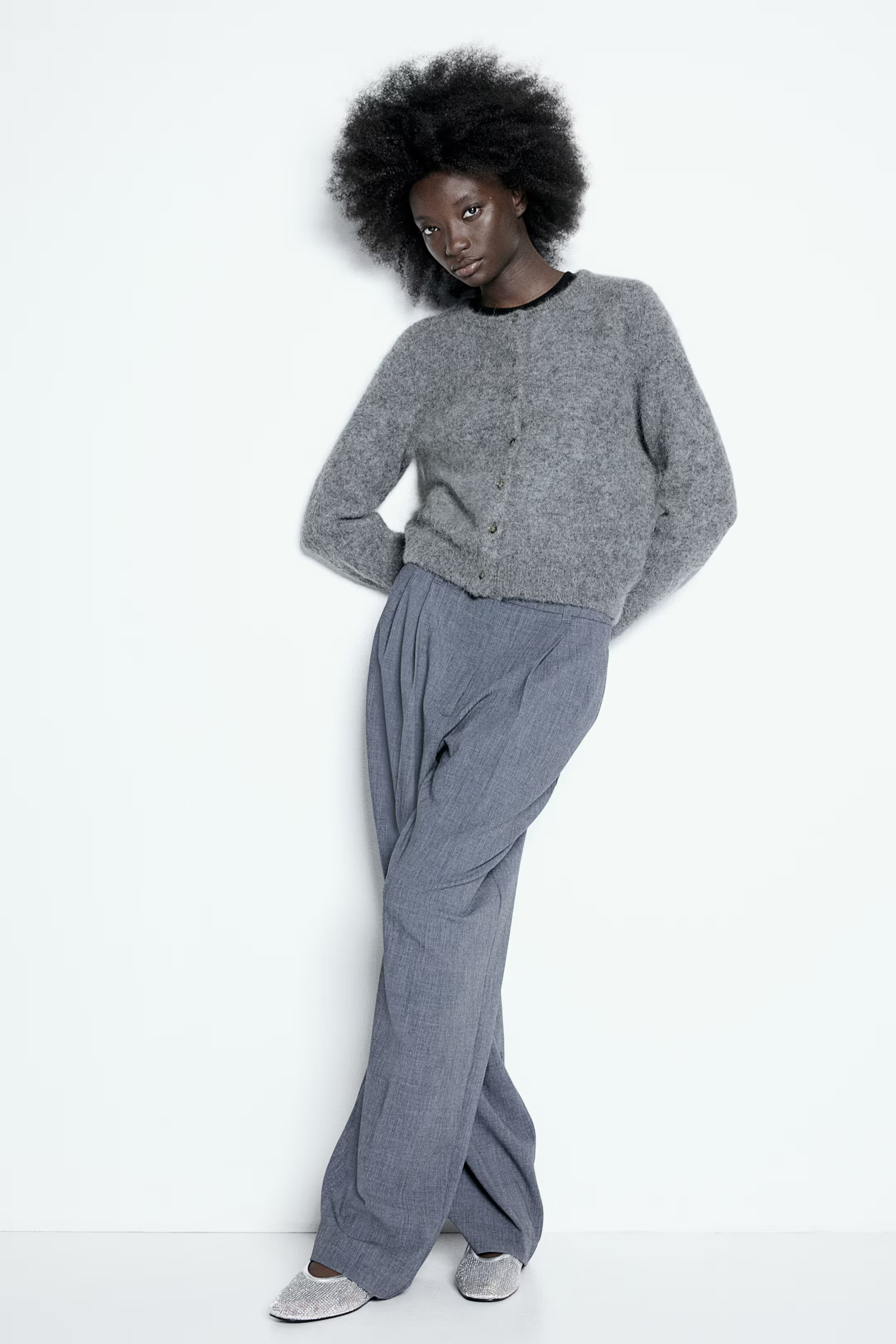 Alpaca-Blend Cardigan | H&M (US + CA)